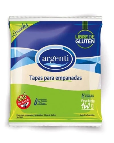 TAPAS DE EMPANADAS ROTISERAS X 460GR (12UN)