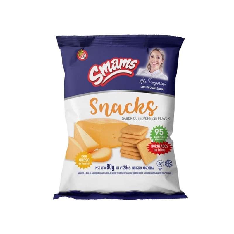 SNACK SABOR QUESO X 80 GRS - Pedidos Sin Gluten