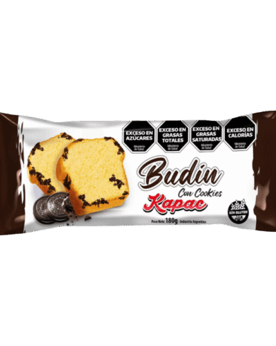 BUDIN CON COOKIES X 180 GRS