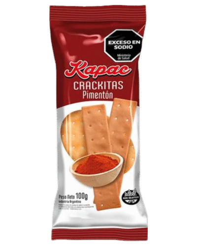 CRACKITAS PIMENTON X 100 GRS