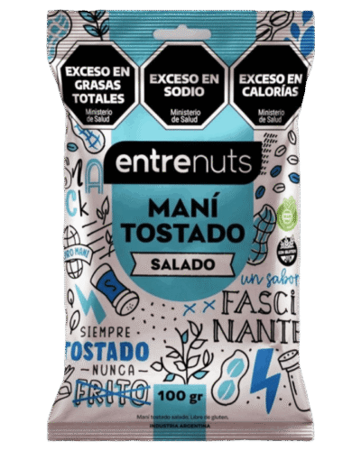 MANI TOSTADO SALADO X 100 GRS