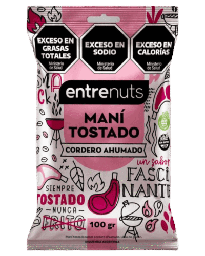 MANI TOSTADO SABOR CORDERO AHUMADO X 100 GRS