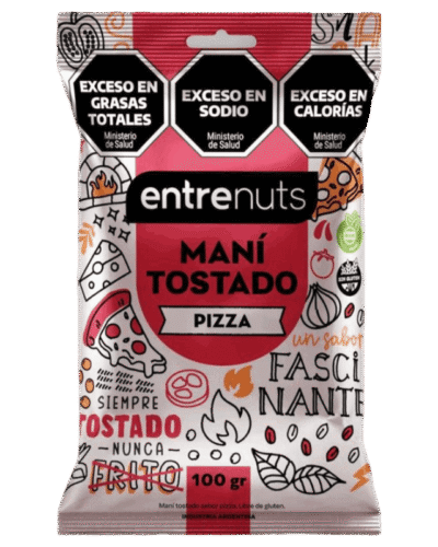 MANI TOSTADO SABOR PIZZA X 100 GRS