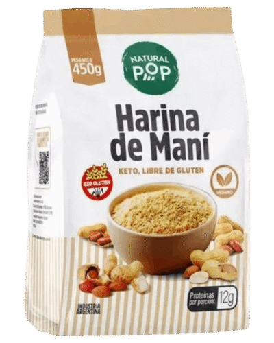 HARINA DE MANI X 450 GRS