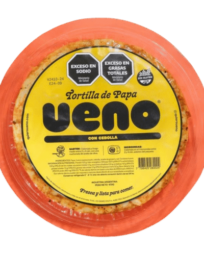 TORTILLA DE PAPA Y CEBOLLA X 475GR