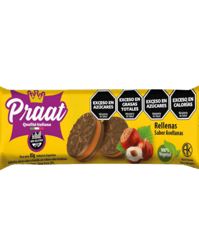 Rellenos chocolate con avellana x 85gr