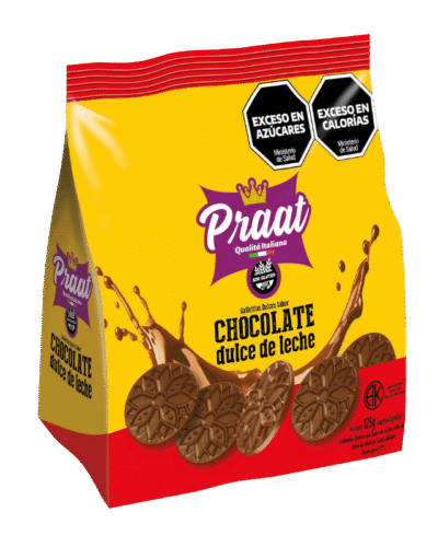 Galletita sabor Chocolate y dulce de leche x 125 gr