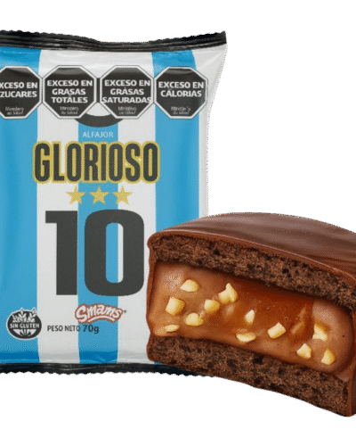 ALFAJOR GLORIOSO X 70GRS (CAJA X 20UNIDADES)