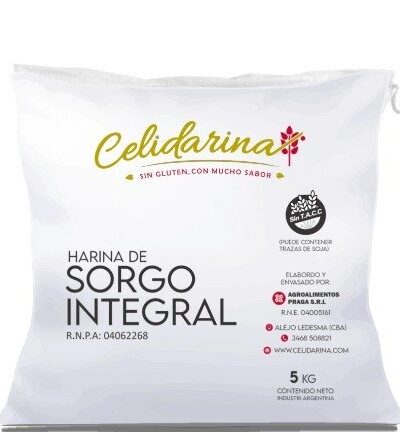 Harina de sorgo integral x 25kg