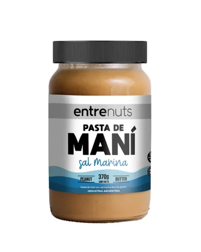 PASTA DE MANI CON SAL MARINA X 370GR