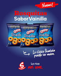 ROSQUITAS SABOR VAINILLA X 150 GRS