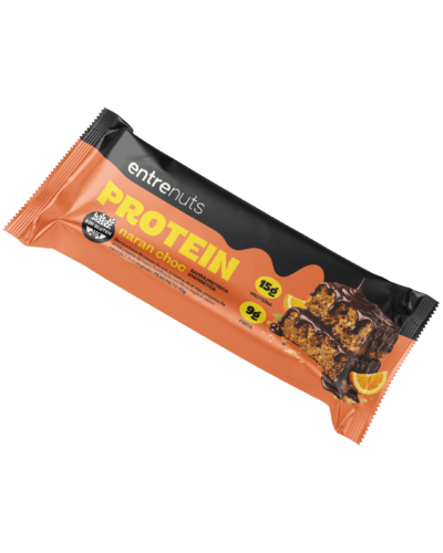 BARRITA PROTEICA CHOCO Y NARANJA X 45 GRS