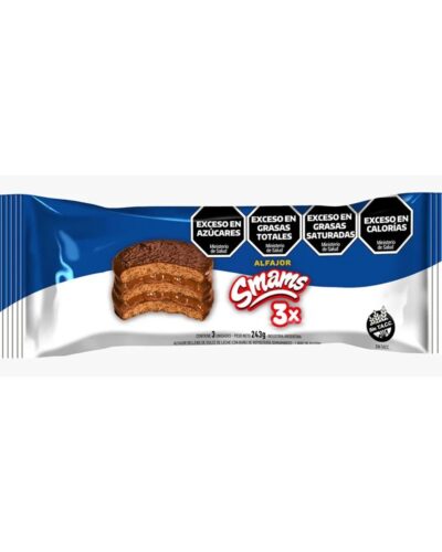 ALFAJOR TRIPLE DDL BLISTER X 3 UNIDADES