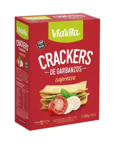 CRACKERS DE GARBANZO - CAPRESSE X 100 GRS