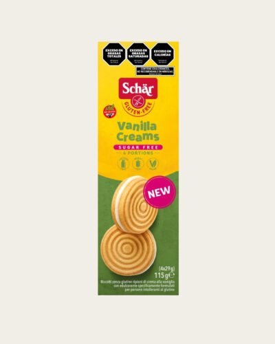 SUGAR FREE VANILLA CREAMS 115gr X 6U